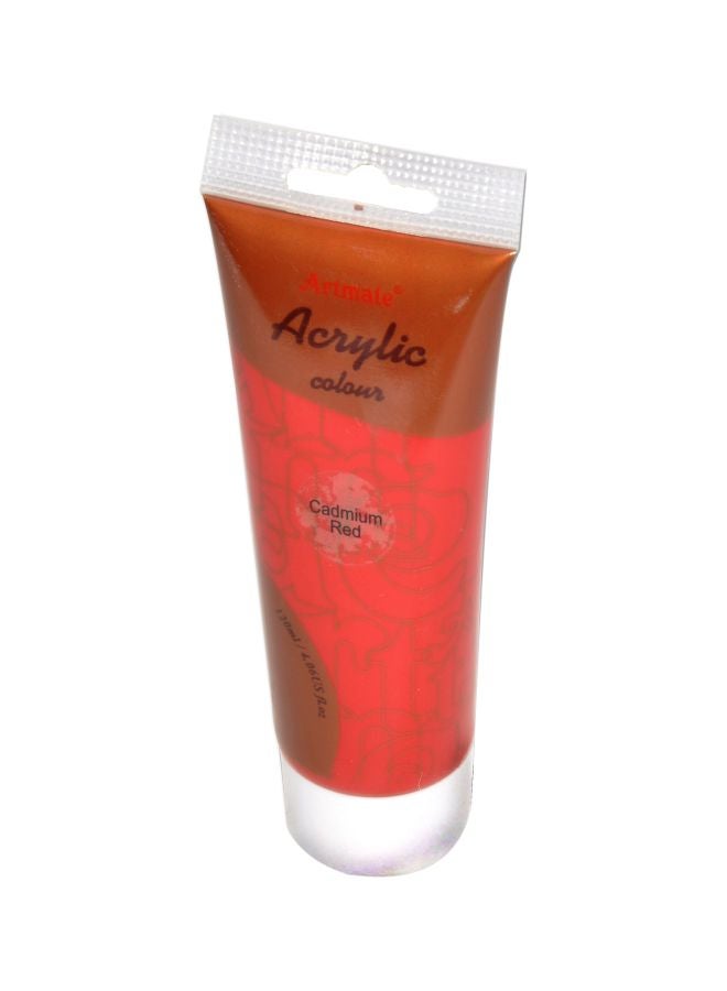 آرتمايت أنبوب ألوان من الأكريليك والكادميوم أحمر