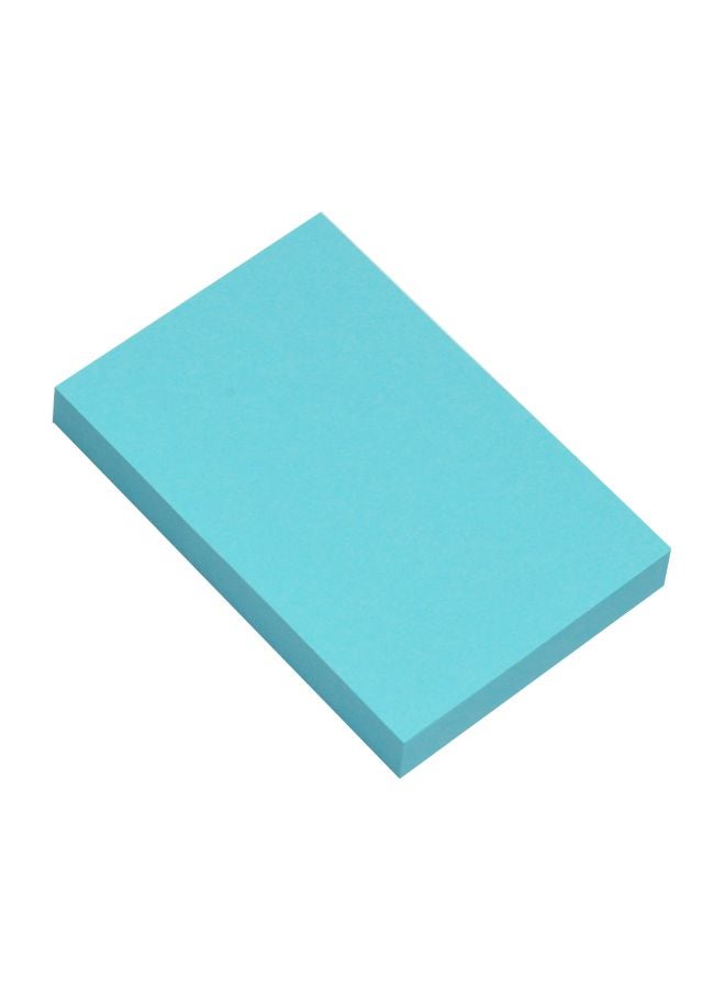 إف اي أس  دفتر ملاحظات لاصقة مكون من 12 قطعة أزرق مشع - Image 3