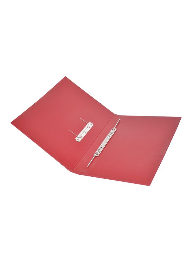 FIS PP Transfer File With Fastener Maroon - Image 1