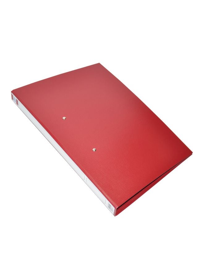 FIS PP Transfer File With Fastener Maroon - Image 2
