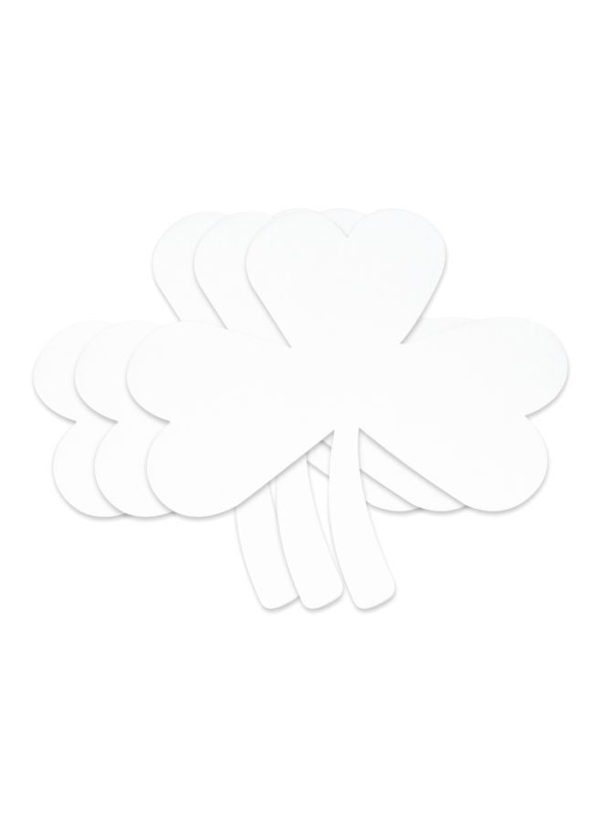 Artmate 3-Piece Peelable Canvas Sticker,8x8Inch White - Image 1
