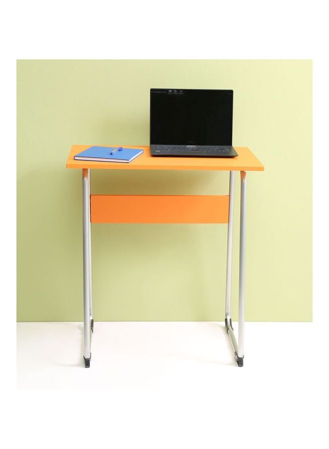 Pan Home Prophonics Computer Table Orange/Grey 71x46x76cm - Image 1