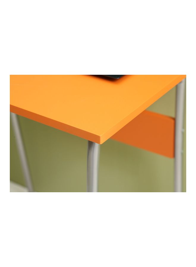 Pan Home Prophonics Computer Table Orange/Grey 71x46x76cm - Image 3