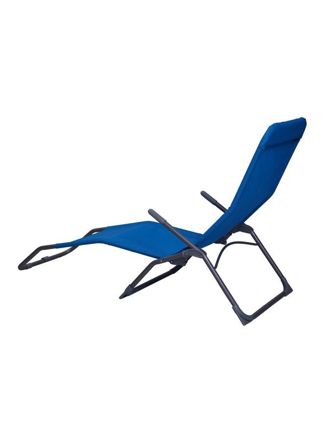 Pan Home Sunset Relax Chair Blue/Black 60x92x178cm  - Image 3