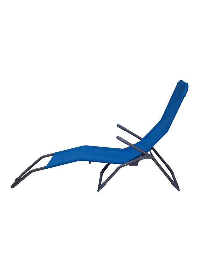 Pan Home Sunset Relax Chair Blue/Black 60x92x178cm  - Image 2