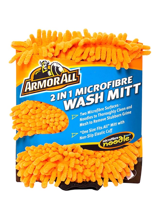 2-In-1 Microfibre Wash Mitt