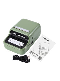 Generic Portable Wireless BT Thermal Label Printer With RFID Recognition Avocado Green  - Image 1