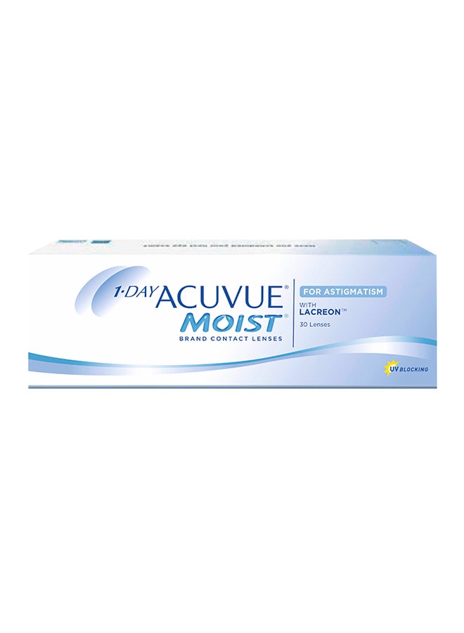 ACUVUE unisex Moist 1-Day for Astigmatism - Pack of 30 Lenses