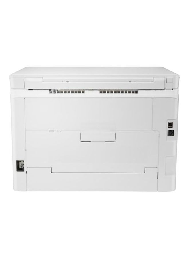 HP - LaserJet Pro Color Printer With Print/Copy/Scan Function White - Image 1