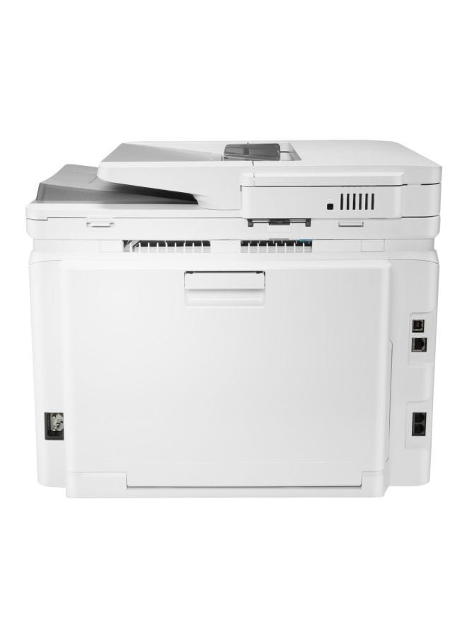 HP - LaserJet Pro Color Printer With Print/Copy/Scan/Fax/Wi-Fi Function White - Image 1