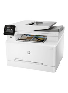 HP LaserJet Pro Colour Printer With Print/Copy/Scan/Fax Function White  - Image 1