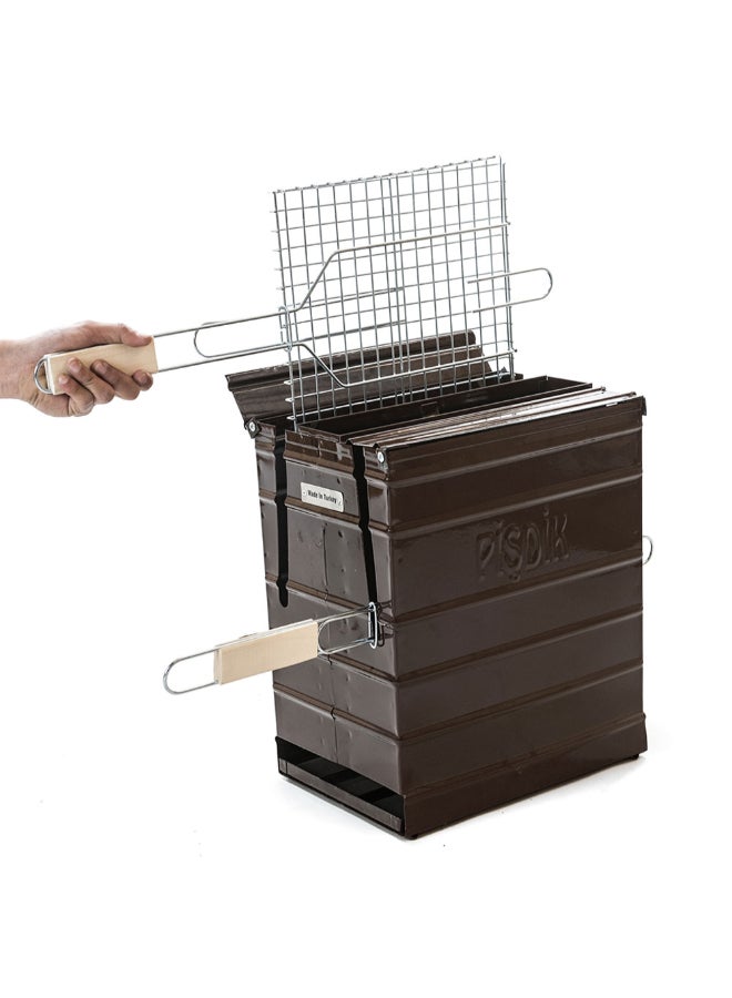 AL RIMAYA - Caming Barbecue With Grill 34x23x40cm - Image 1