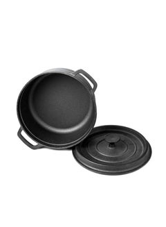 AL RIMAYA Cast Iron Round Pot 5Liters 5Liters  - Image 2