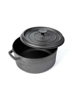 AL RIMAYA Cast Iron Round Pot 5Liters 5Liters  - Image 4
