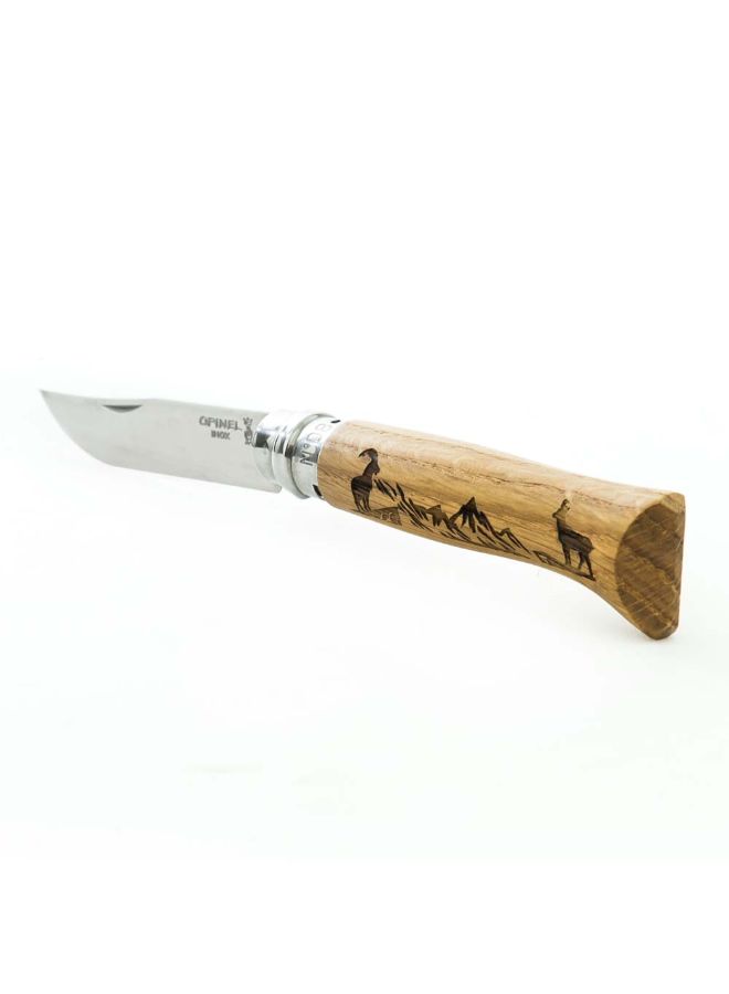 Opinel - N08 Animalia Chamois Knife 11 x 2 x 2cm - Image 1