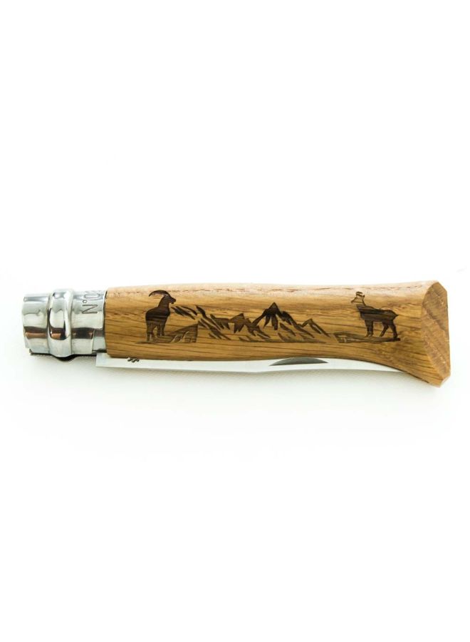 Opinel - N08 Animalia Chamois Knife 11 x 2 x 2cm - Image 1
