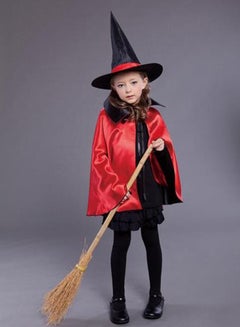 Jade Witch Cape And Hat Costume 90 x 90cm  - Image 3