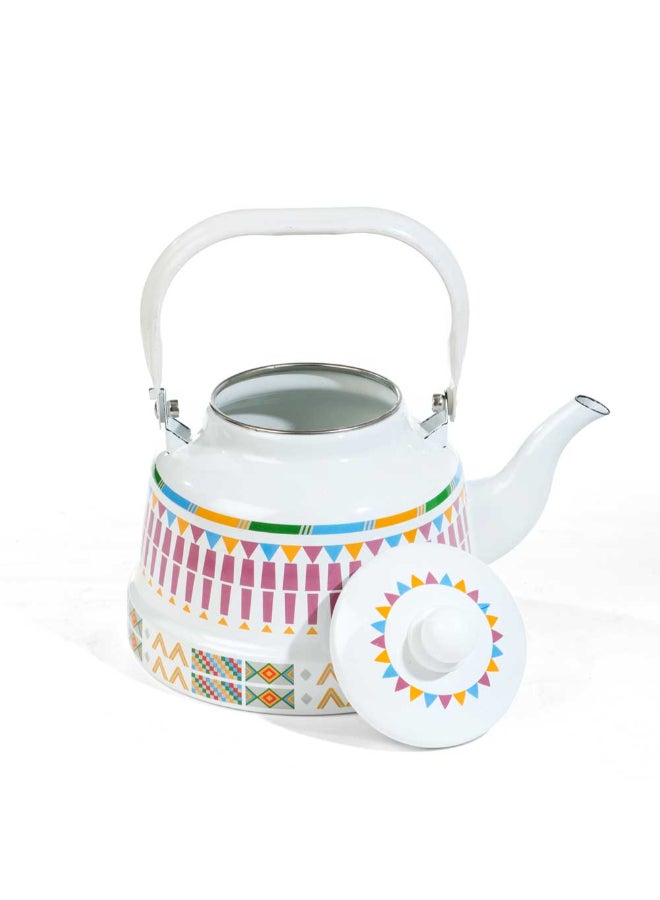 AL RIMAYA - Asiri Design Enamel Kettle 1.1Liters - Image 1