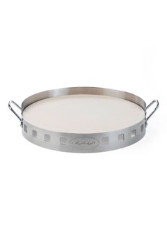 AL RIMAYA Pizza Stone With Stand 46 x 39 x 8cm  - Image 3
