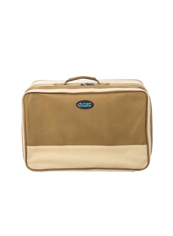 AL RIMAYA Canvas/PVC Small Picnic Bag 51x33x24cm  - Image 4