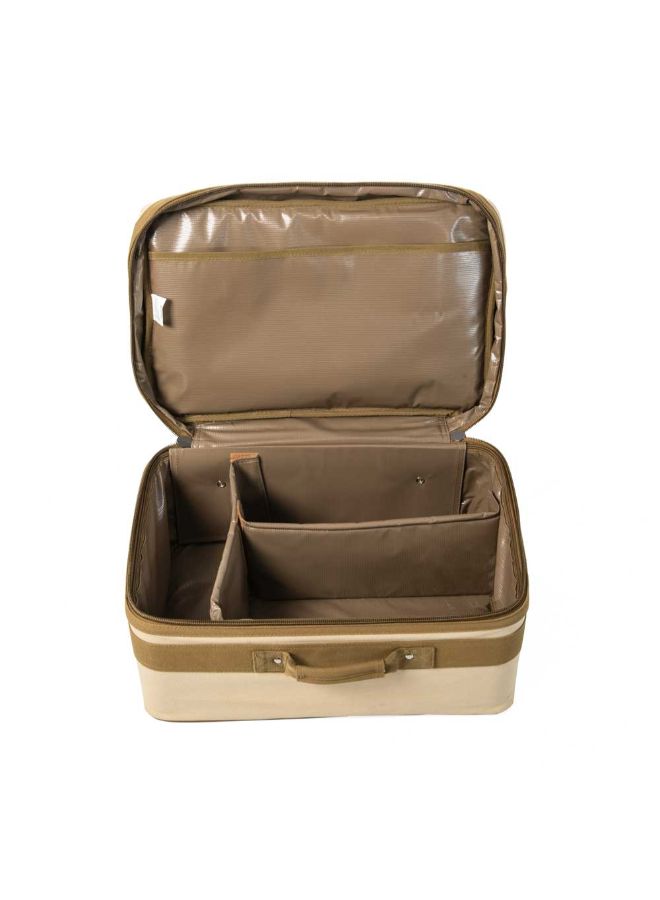 AL RIMAYA - Canvas/PVC Small Picnic Bag 51x33x24cm - Image 1