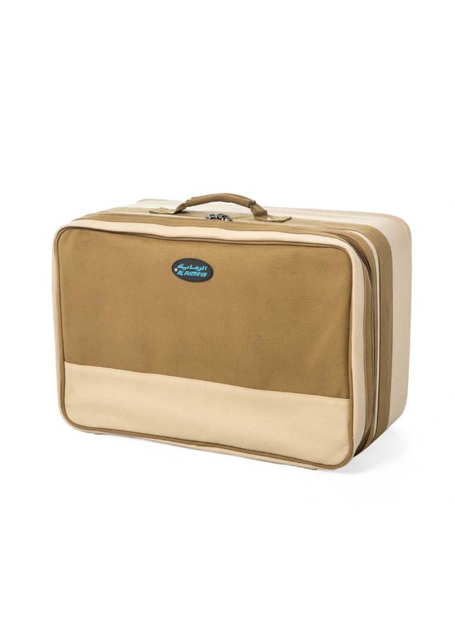 AL RIMAYA Canvas/PVC Small Picnic Bag 51x33x24cm  - Image 5