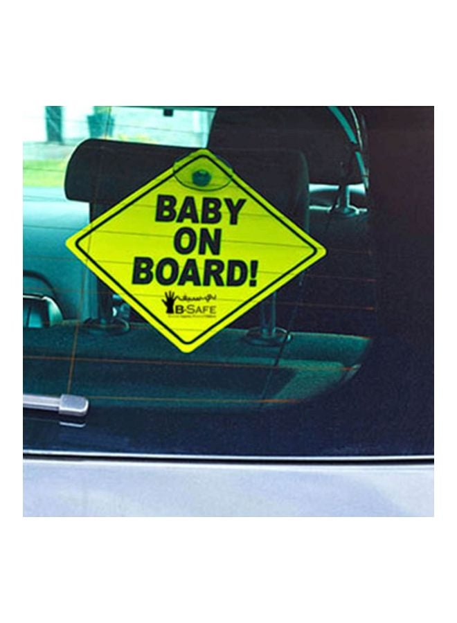 B-Safe Baby On Board Sign  - Image 2
