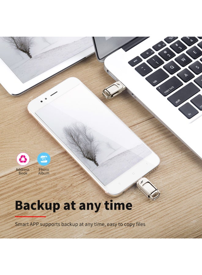 EAGET - High Speed Metal USB 3.0  Flash Drive 64 GB - Image 1