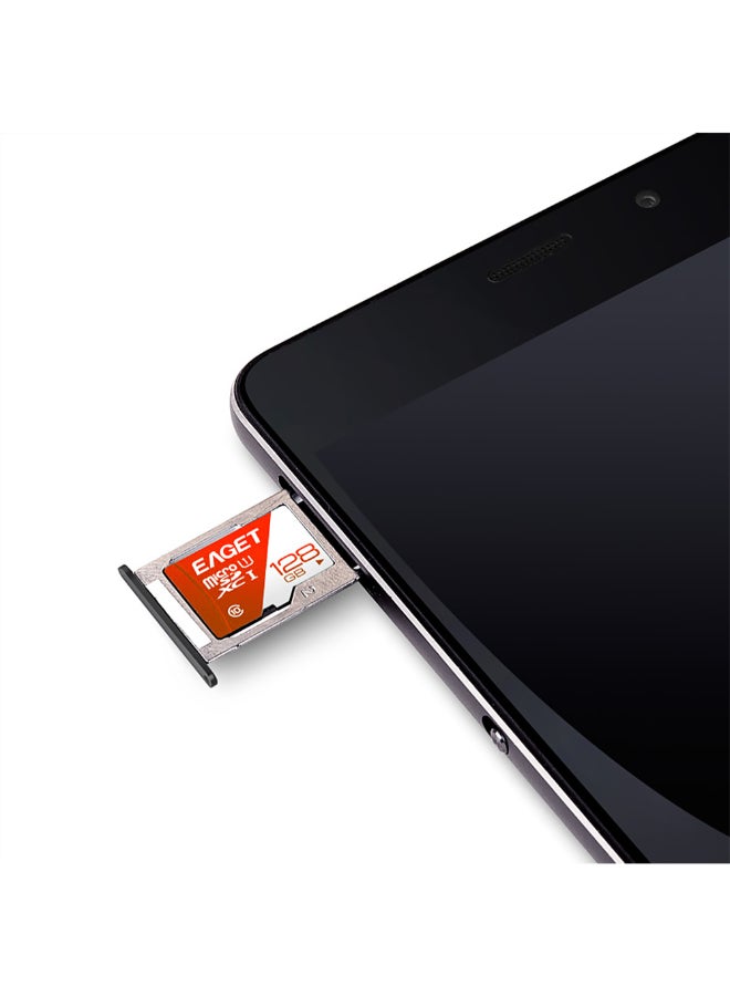 EAGET High Speed MicroSDXC Card Memory Card Red/White - Image 5