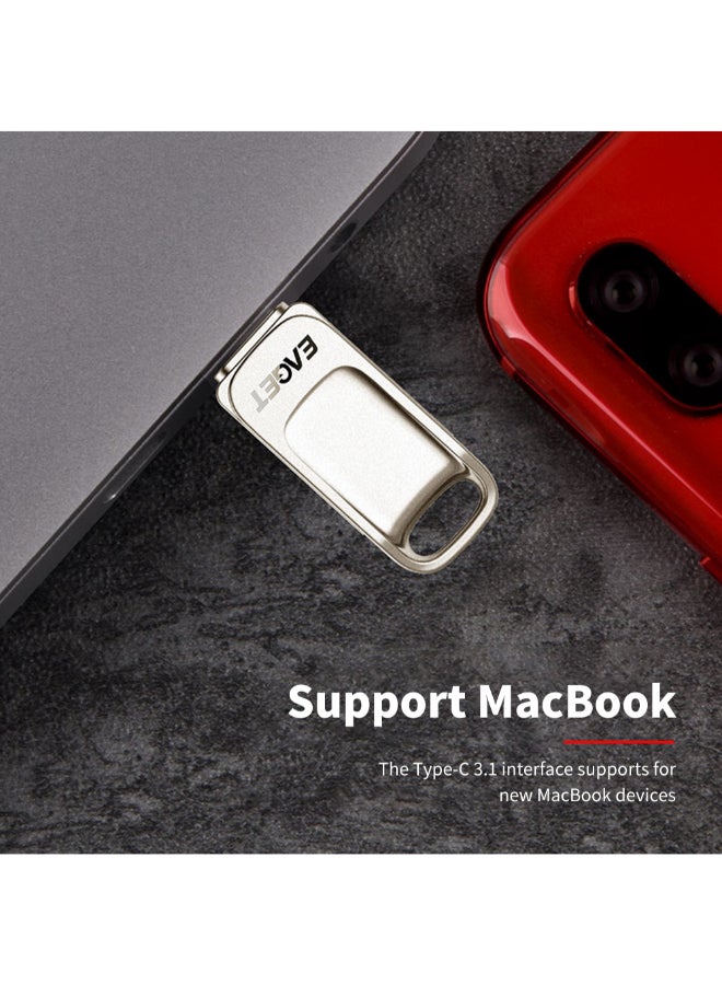 EAGET High Speed Metal USB 3.0  Flash Drive 32 GB - Image 4