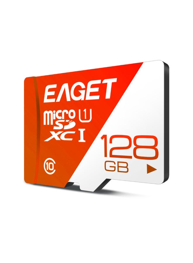 EAGET High Speed MicroSDXC Card Memory Card Red/White - Image 2
