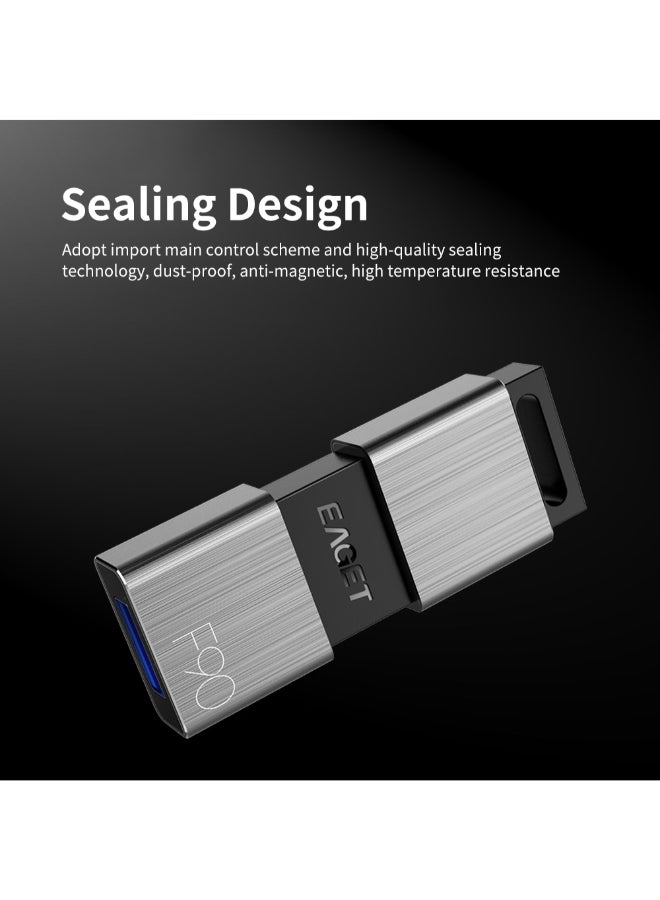 EAGET Portable Metal USB3.0 Flash Drive 128 GB  - Image 3