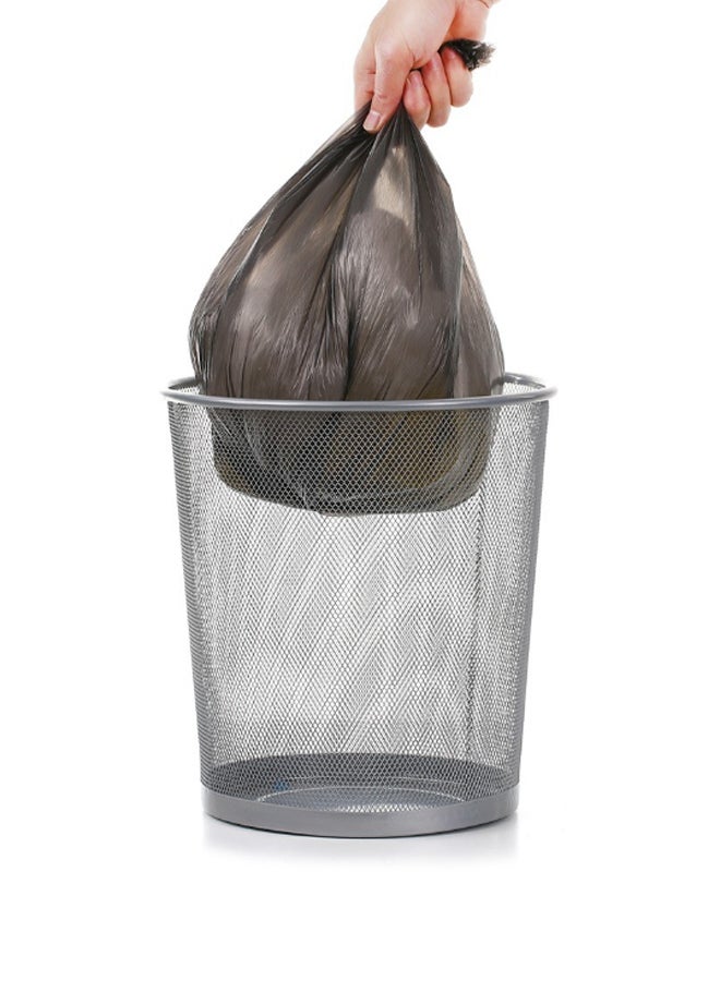 100-Piece Garbage Bag Black 18centimeter  - Image 3