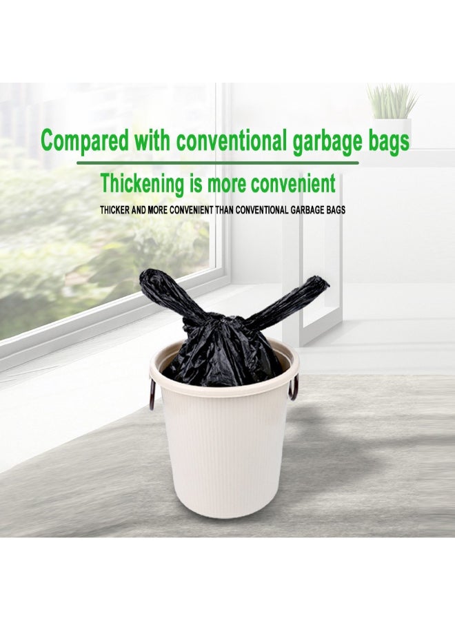 100-Piece Garbage Bag Black 52centimeter - Image 3