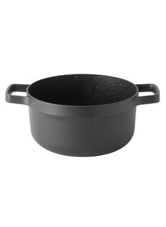 Berghoff Gem Aluminium Stockpot With Lid Grey/Clear 28cm  - Image 2
