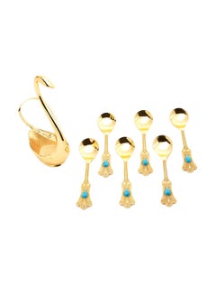 Arabic Traditional Spoon Set Gold