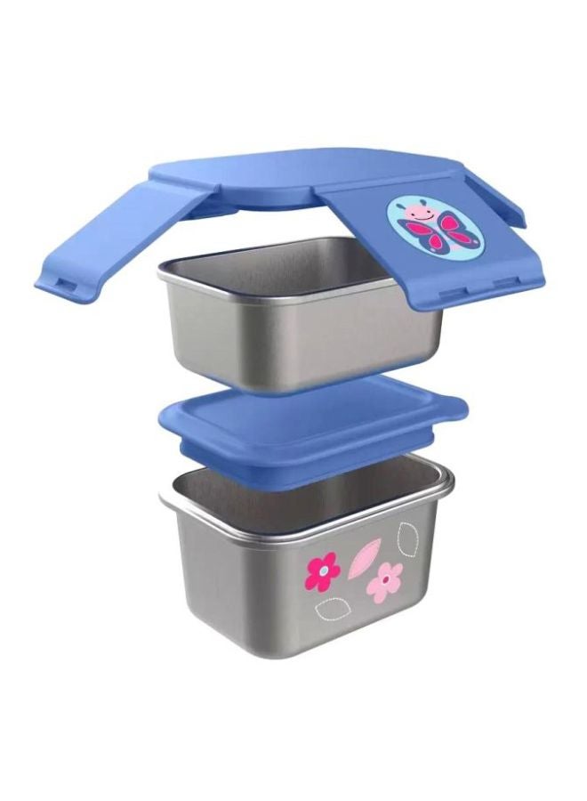 Skip Hop - Zoo Stainless Steel Lunch Kit -  Butterfly - Image 1