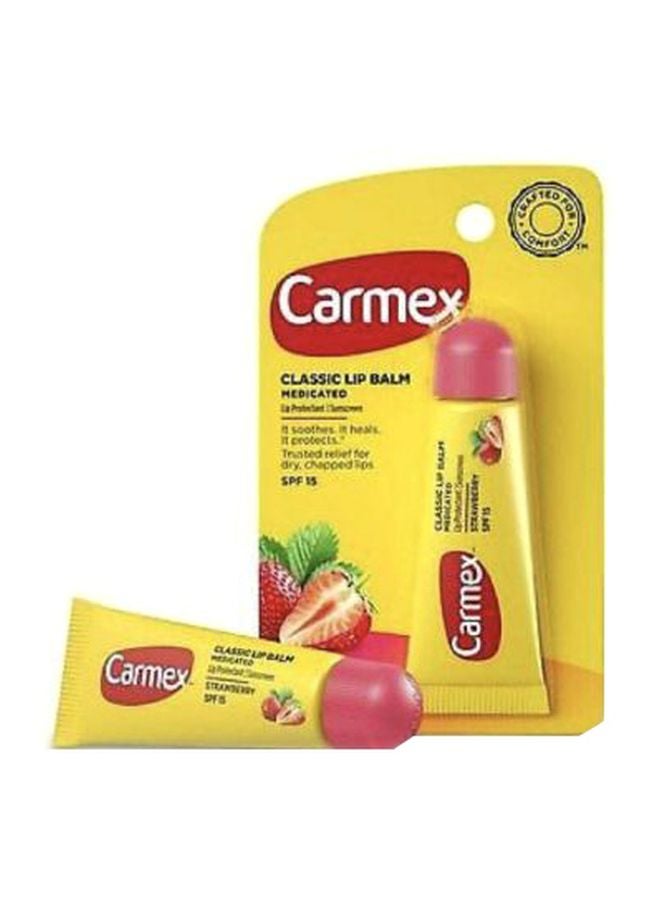 CARMEX Classic Lip Balm SPF 15 - Strawberry 10grams  - Image 2