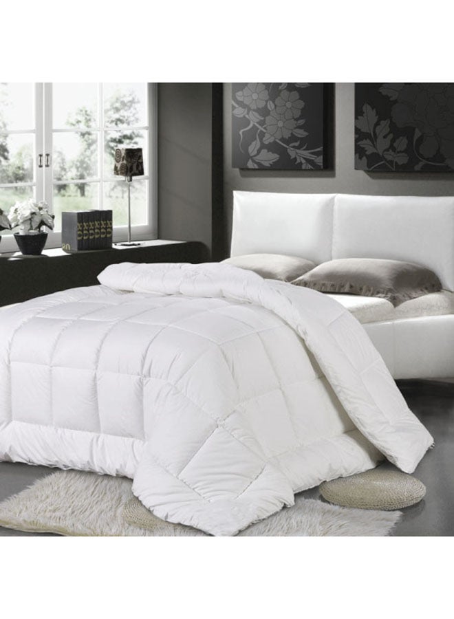 RISHAHOME - Duvet King Size, Microfibre, 220x240 cm Microfiber White - Image 1