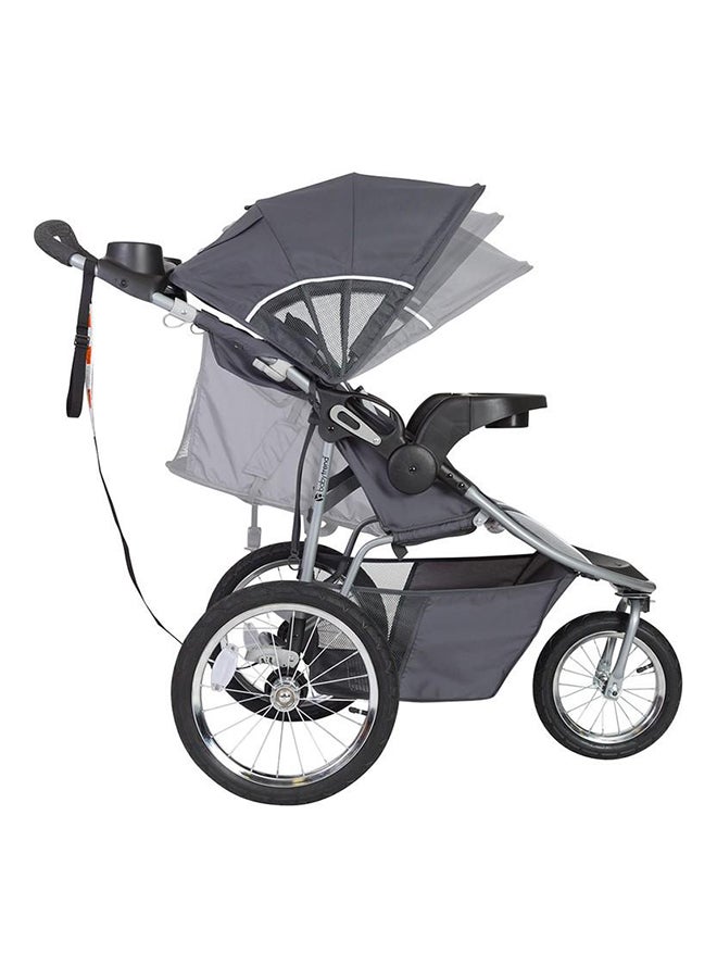 babytrend City Scape Jogger Stroller With Car Seat - Grey/Black  - Image 3