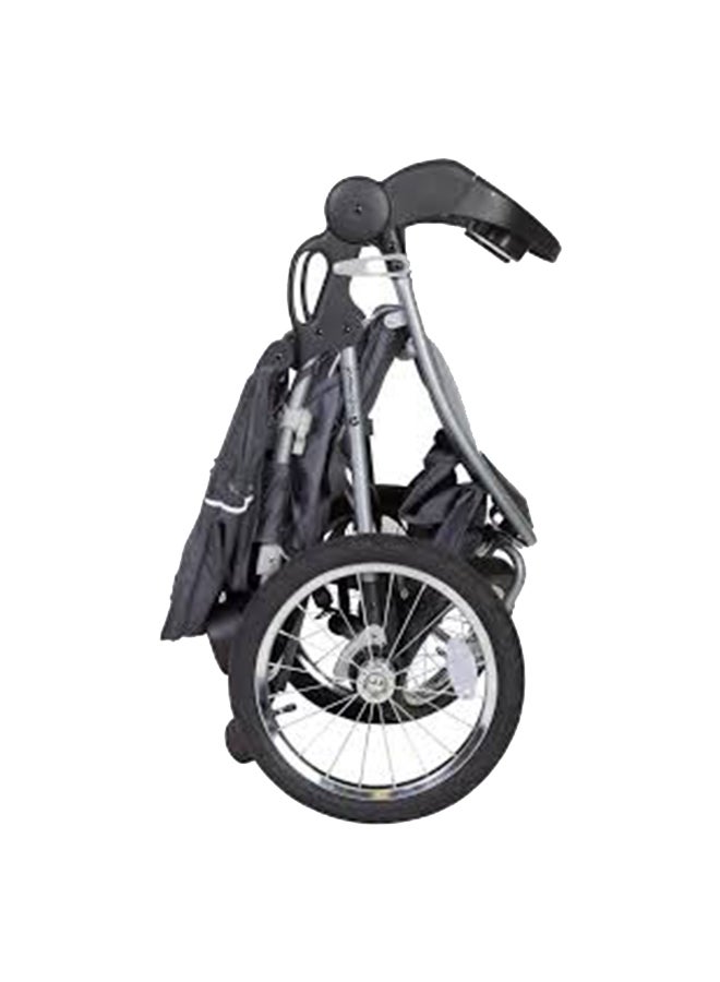 babytrend City Scape Jogger Stroller With Car Seat - Grey/Black  - Image 5