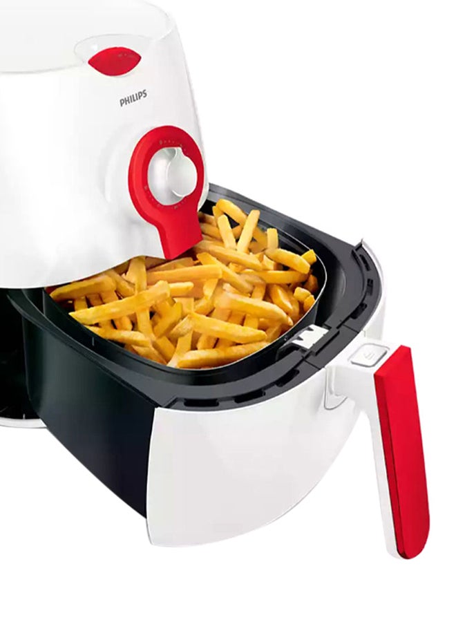 Philips - Daily Collection Air Fryer 0.8 L 1425.0 W HD9217 White/Red - Image 1