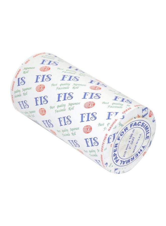 إف اي أس  بكرة ورق حراري للفاكس من 6 قطع - Image 1