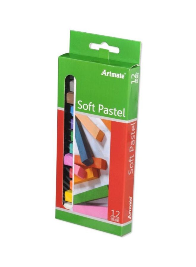 آرتمايت مجموعة  ألوان باستيل ناعمة - 12 قطعة متعدد الألوان - Image 2