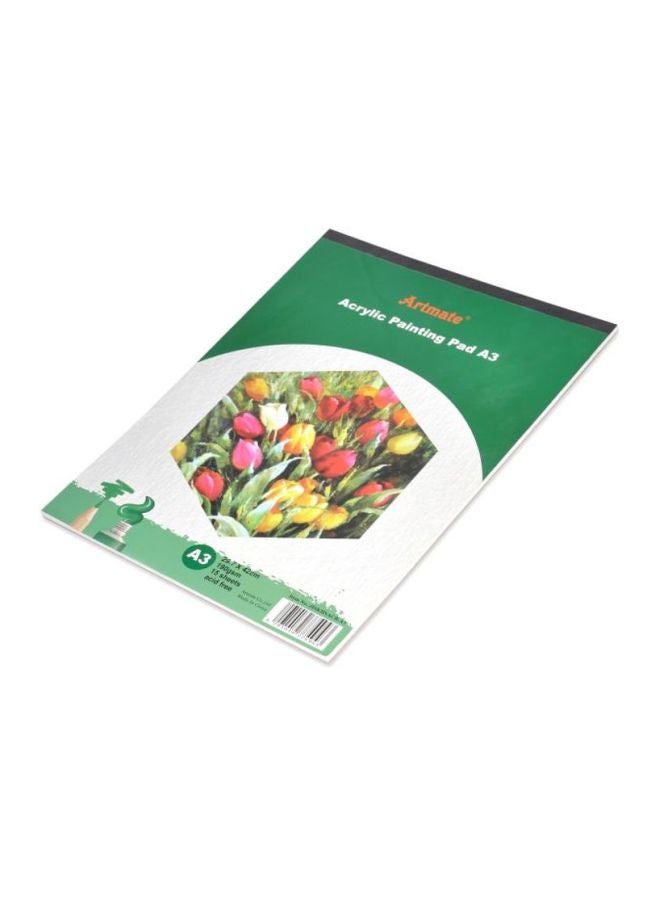 آرتمايت لوحة رسم مقاس A3 . أبيض - Image 2