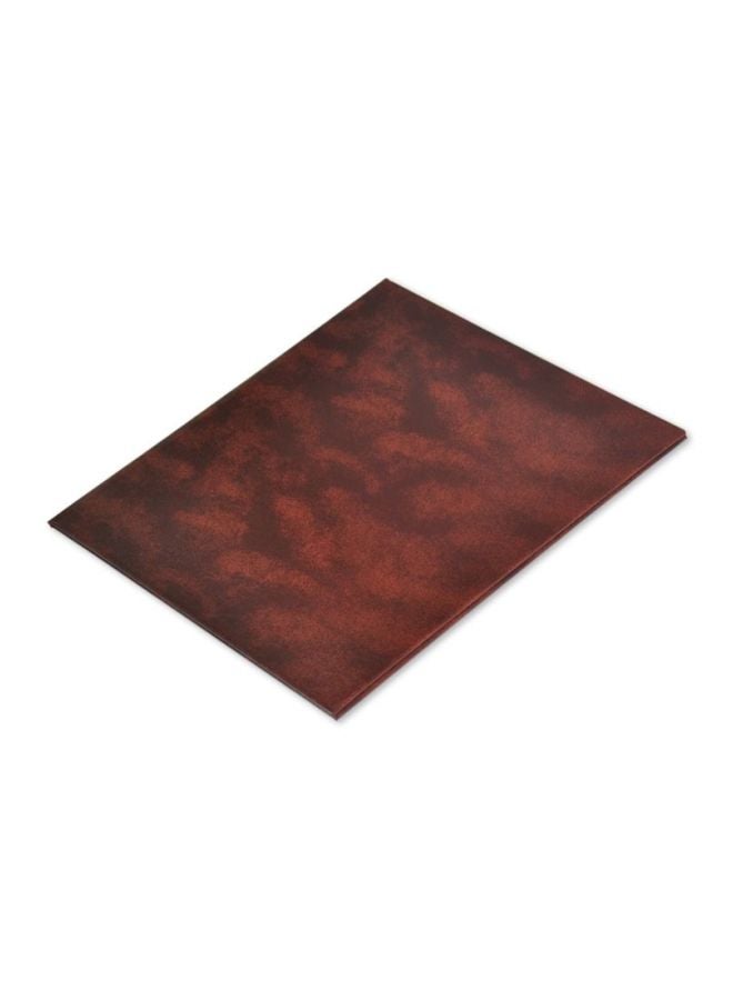 FIS A4 Certificate Folder Brown - Image 2