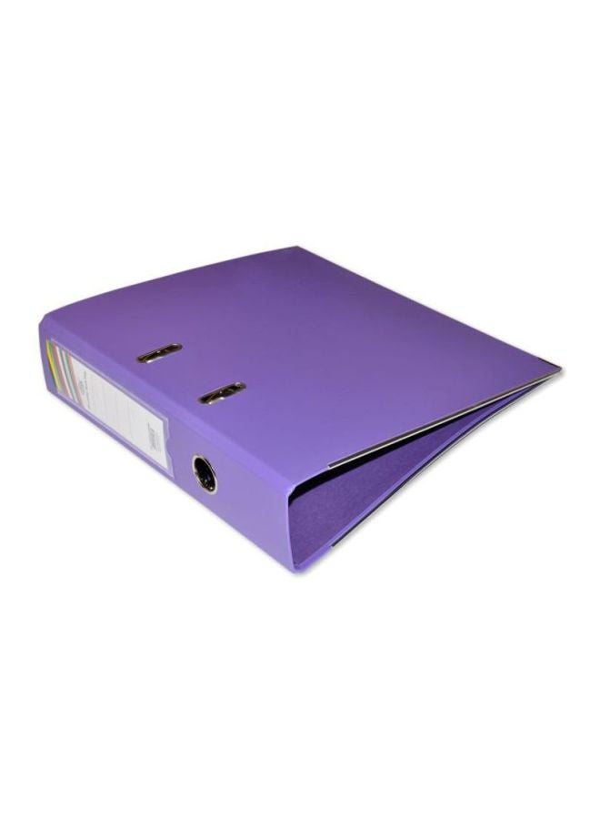 FIS PP Lever Arch Box File Violet - Image 2