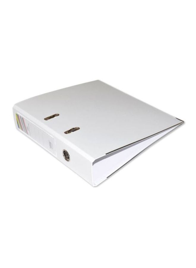 FIS PP Lever Arch Box File White - Image 2