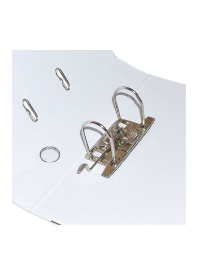 FIS PP Lever Arch Box File White - Image 3