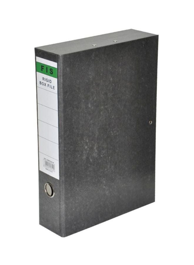 FIS Rigid File Box Black - Image 1